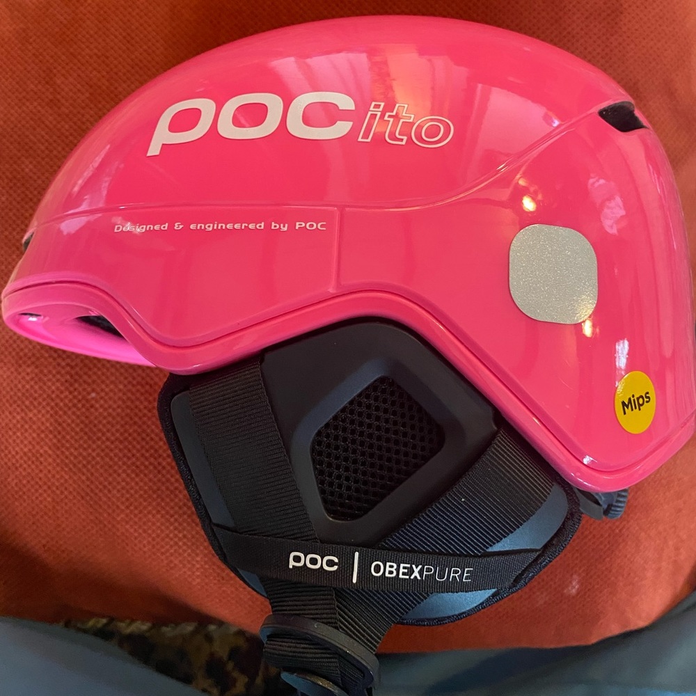Pocito POC OBEX PURE size XXS pink ski snowboard helmet